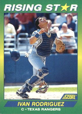 1992 Score 100 Rising Stars #77 Ivan Rodriguez