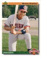 1992 Upper Deck #63 Manny Ramirez Top Prospect 