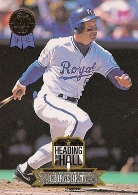 1993 Leaf Heading for the Hall #7 George Brett 