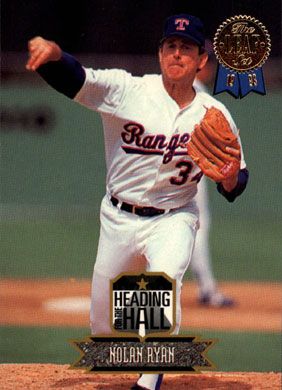 1993 Leaf Heading for the Hall #1 Nolan Ryan 