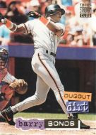 1994 Stadium Club Dugout Dirt #6 Barry Bonds 