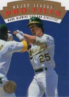 1995 SP Championship Die Cuts #177 Mark McGwire Major League Pro-Files 