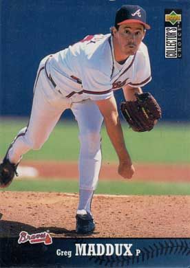 1997 Collectors Choice Teams #AB12 Greg Maddux 