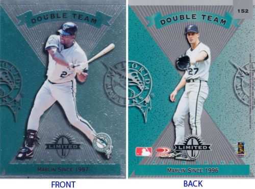 1997 Donruss Limited #152 B. Bonilla/K. Brown Double Team