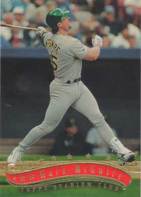 1997 Stadium Club #5 Mark McGwire 