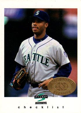 1997 Score Hobby Reserve #HR548 Ken Griffey Jr. Checklist 