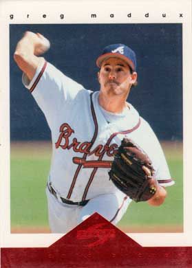 1997 Braves Score #12 Greg Maddux 