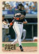 1996 Upper Deck Game Face #GF3 Barry Bonds 