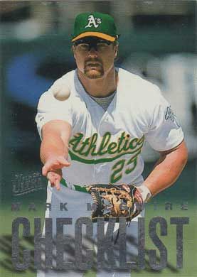 1997 Ultra Checklists #5 Mark McGwire 