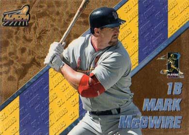 1998 Aurora Pennant Fever #25 Mark McGwire 