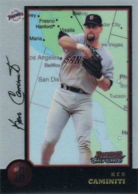 1998 Bowman Chrome International #40 Ken Caminiti