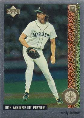 1998 Upper Deck 10th Anniversary Preview #9 Randy Johnson 