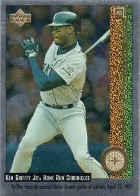 1998 Upper Deck Griffey Home Run Chronicles #13 Ken Griffey Jr. - April 25 