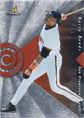 1998 Pinnacle Hit it Here #5 Barry Bonds 