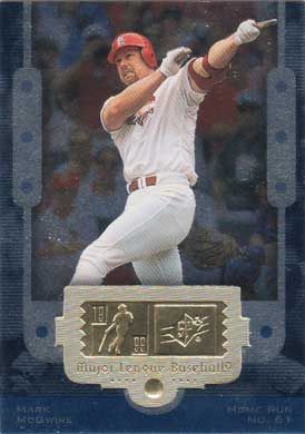 1999 SPx #1 Mark McGwire 61 