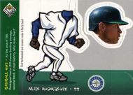 1999 UD Choice Mini Bobbing Head #26 Alex Rodriguez 