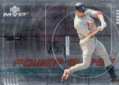 1999 Upper Deck Power Surge #P1 Mark McGwire 