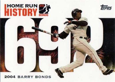 2006 Topps Barry Bonds Home Run History #692 