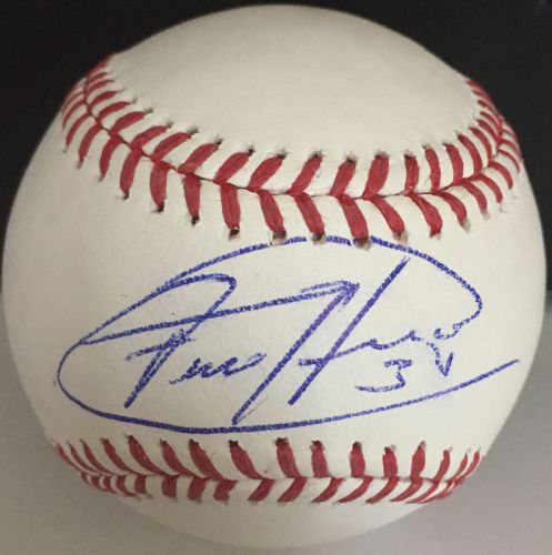 Felix Hernandez Autographed Manfred ROMLB Baseball - Buy from our