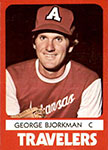 George Bjorkman Baseball Cards