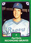 Paul Boris Baseball Cards