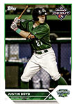 Justin Boyd Baseball Cards