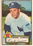 Frank Campos Baseball Cards