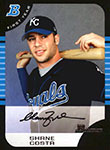 Shane Costa Baseball Cards