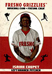 Isaiah Coupet Baseball Cards