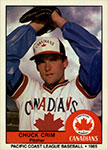 Chuck Crim Baseball Cards