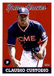 Claudio Custodio Baseball Cards