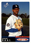 Omar Daal Baseball Cards