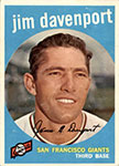 Jim Davenport Baseball Cards