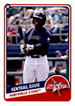 Kentrail Davis Baseball Cards