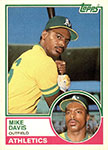 Mike Davis Baseball Cards