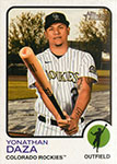 Yonathan Daza Baseball Cards