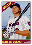 Matt den Dekker Baseball Cards