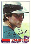 Bucky Dent Baseball Cards