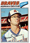 Adrian Devine Baseball Cards