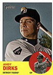 Andy Dirks Baseball Cards