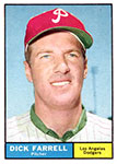 Dick Farrell Baseball Cards