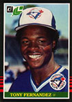 Tony Fernandez Baseball Cards