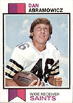 Dan Abramowicz Football Cards