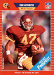 Erik Affholter Football Cards