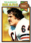 Ted Albrecht Football Cards