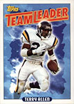 Terry Allen Football Cards