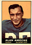 Alan Ameche Football Cards