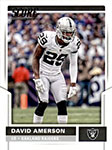 David Amerson Football Cards