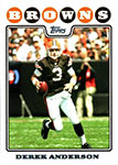 Derek Anderson Football Cards