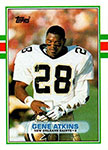 Gene Atkins Football Cards